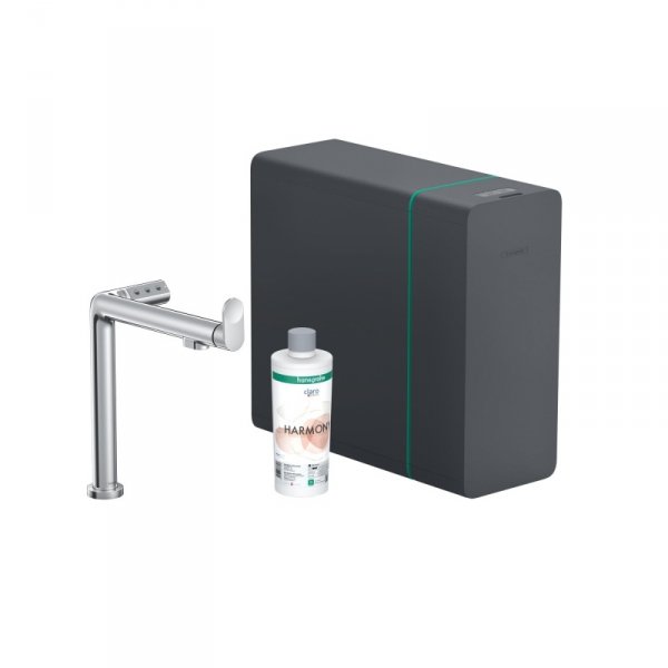 Hansgrohe Aqittura M91 SodaSystem 240 Bateria kuchenna wysoka z filtrem chrom 76837000