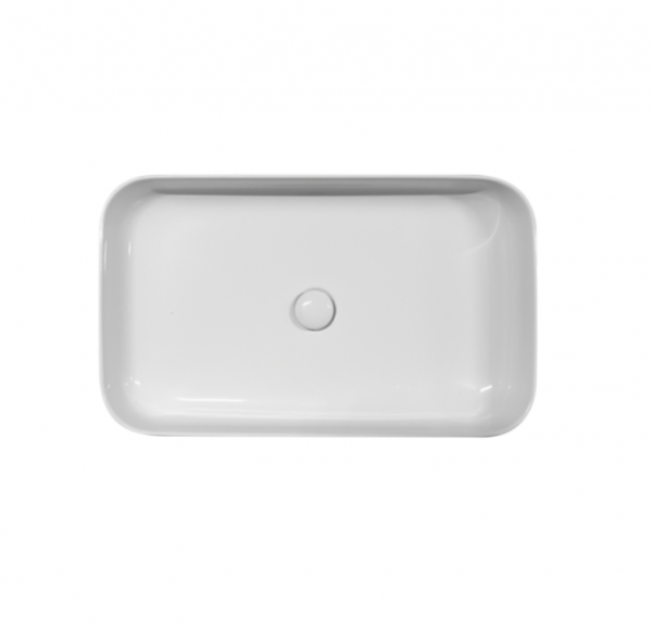 Kerasan 460201TK ON umywalka nablatowa 70X43 bianco TECH