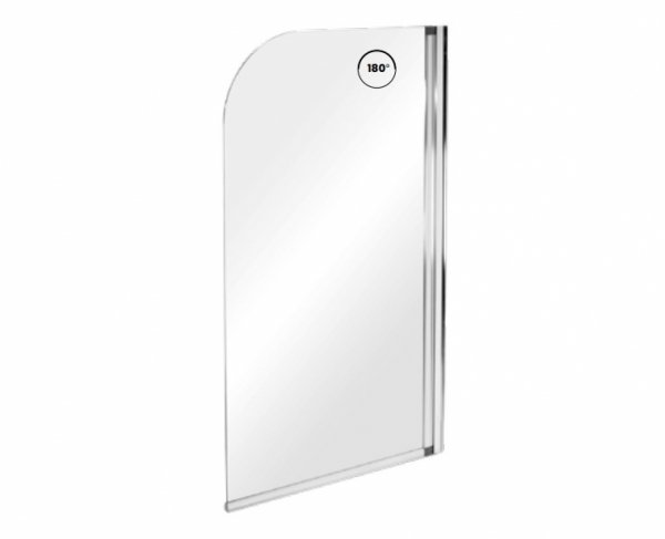 Besco Ambition Chrom 1 parawan nawannowy 1-skrzydłowy PA1SCZ