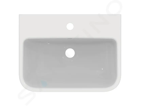 Ideal Standard i.Life S - Umywalka 550x370 mm, z przelewem, otwór na baterię, biała T458401
