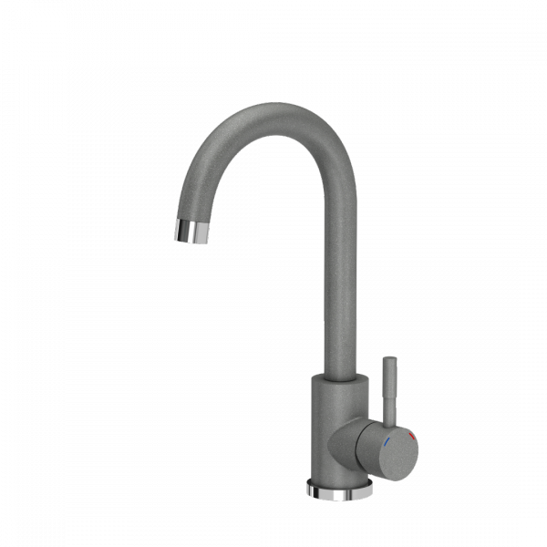 Quadron  Bateria kuchenna KATE Steingran stalowa bateria kuchenna szara 3623500GR