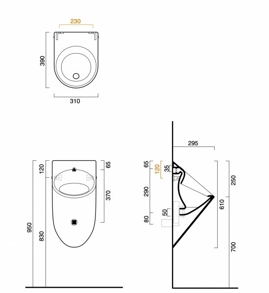 Catalano pisuar 1BIGBOY00/0932610001