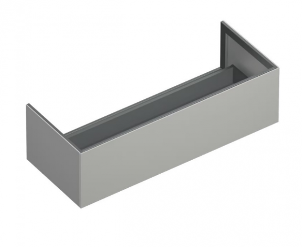 Catalano HORIZON 125 szafka pdumywalkowa, podblatowa wykończenie szary mat 5M12550CS
