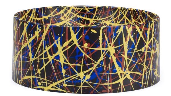 S.V.I.S. Design UMYWALKA 40 CM COLUMBA BASIC - PUNK CZARNA, LAKIER MATOWY