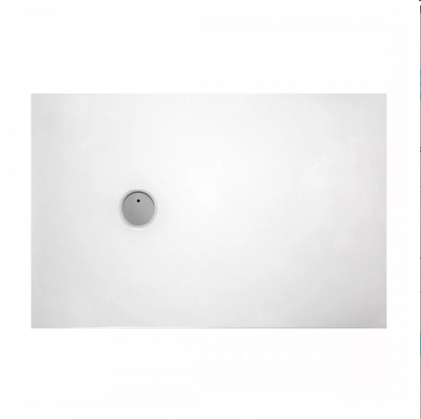 RONAL PLANOR Brodzik prostokątny 1000x900 biały błyszczący W34AS10009004