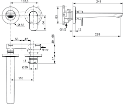 Ideal Standard Connect Air Bateria umywalkowa podtynkowa szary magnetyczny połysk A7009A5