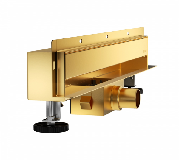Balneo WDrain NEXT odpływ liniowy ścienny dwustronny 90 cm złoty szczotkowany A0301030102-4 WYSYŁKA