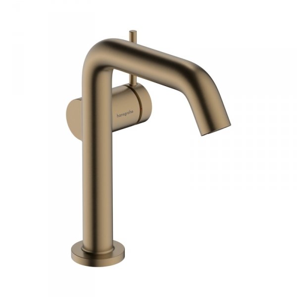 Hansgrohe Tecturis S Jednouchwytowe baterie umywalkowe Fine z CoolStart Brąz Szczotkowany 73341140