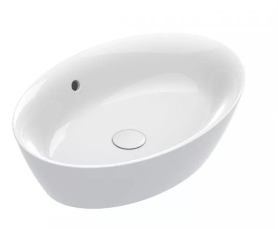 Catalano Italy umywalka nablatowa 60x42 cm owalna biała 0722600001