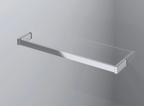 Ronal Sanswiss drzwi jednoczęściowe ze ścianką stałą w linii 90-160x0-200 cm, szkło przezroczyste, profile chrom PU13DSM21007