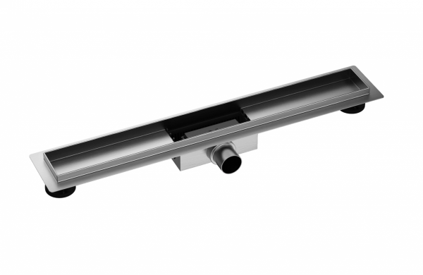 Balneo Duplex Next Gun Metal Odpływ liniowy 80 cm dwustronny A0101100102-3 szczotkowany grafit MAGAZYN WYSYŁKA 24H