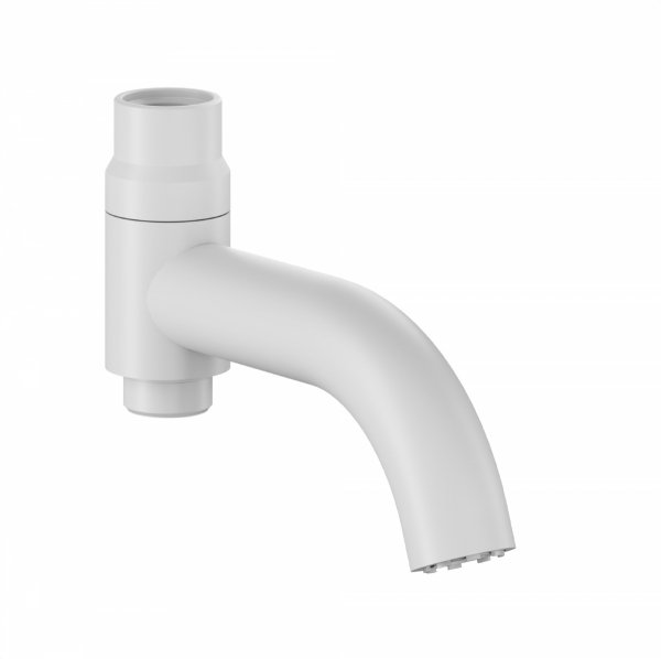 KFA MOZA WHITE wylot wannowy do kompletacji z deszczownią 83567044