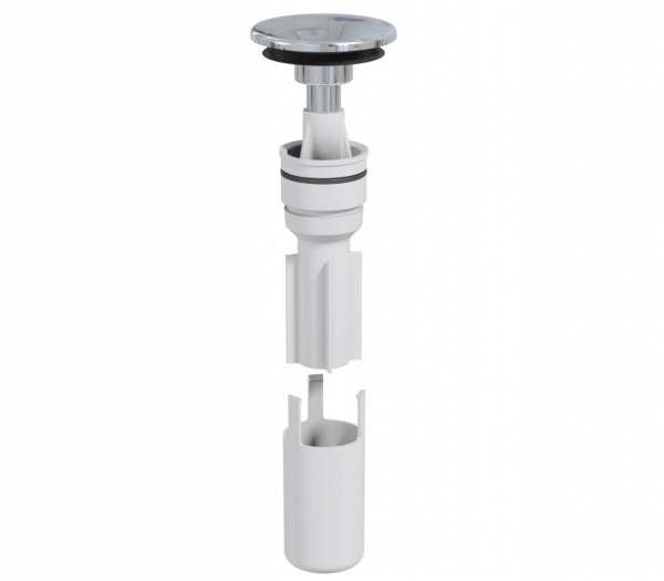 Deante Click-Clack Korek klik klak z syfonem chrom NHC010C