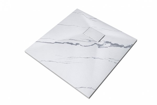 Besco Vexo Marble brodzik 80 VM8080K
