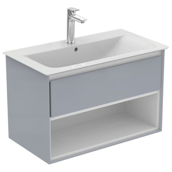 Ideal Standard Connect Air Szafka pod umywalkę 80 cm jasnoszary lakier E0827EQ