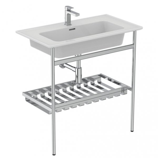 Ideal Standard Strada II Umywalka wisząca lub meblowa 84x46 cm z otworem na baterię, biała T300301