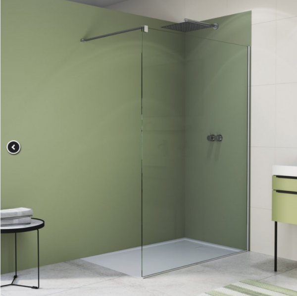 Ronal Sanswiss Easy ścianka wolnostojąca Walk-in 90 cm srebrny połysk STR4P0905007