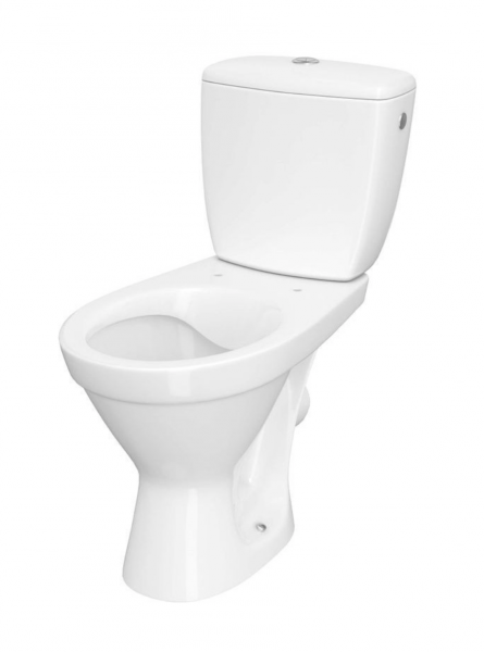 WC kompakt 696 Cersania SimpleOn 010, deska SLIM duroplastowa wolnoopadająca z łatwym wypinaniem Cersania Cersanit (K11-2338)