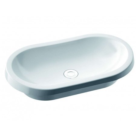 Marmorin Pia 90 umywalka nablatowa 92x36 cm, biała PU070040920