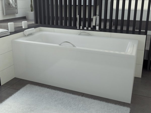 Besco Talia wanna prostokątna 130x70cm WAT130PK