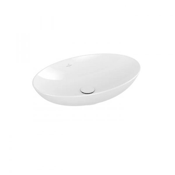 Villeroy &amp; Boch Loop &amp; Friends Umywalka nablatowa 62x42 cm z przelewem weiss alpin 4A480001 VB088503