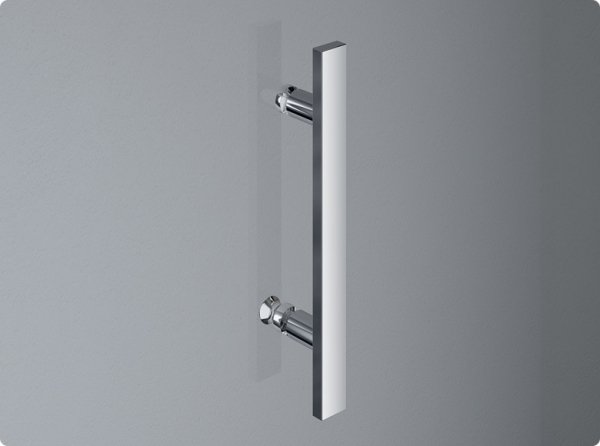 Ronal Sanswiss Pur Drzwi jednoczęściowe do 100xdo 200 cm lewe profile chrom szkło Master Carre PUR1GSM21030