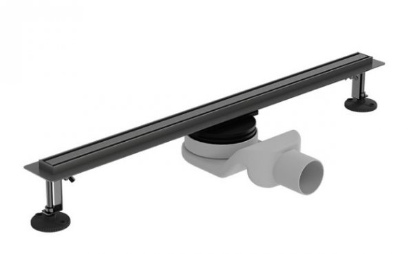Lavita Odpływ liniowy Linear slim Gunmetal 600 5900378370260