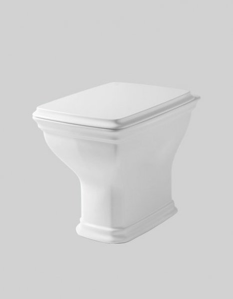 Artceram CIV00301;00 CIVITAS miska WC stojąca odpływ poziomy / BIANCO jednolity
