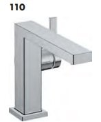 Hansgrohe Tecturis E Jednouchwytowa bateria umywalkowa 110 Fine CoolStart EcoSmart+ bez kompletu odpływowego Biały Matowy 73020420