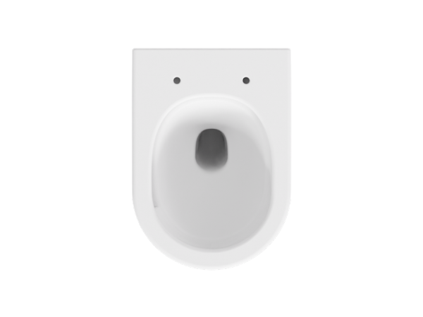 Besco zestaw miska WC Aspen Ergo White plus deska wolnoopadająca Aspen White ZASEBDAB