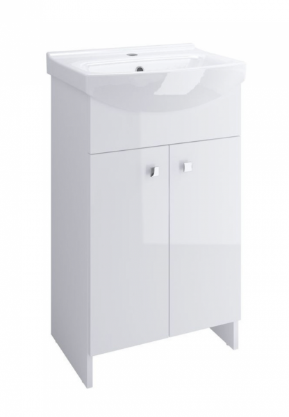 Cersanit SATI CERSANIA 50 cm biała (szafka + umywalka) S567-002-DSM