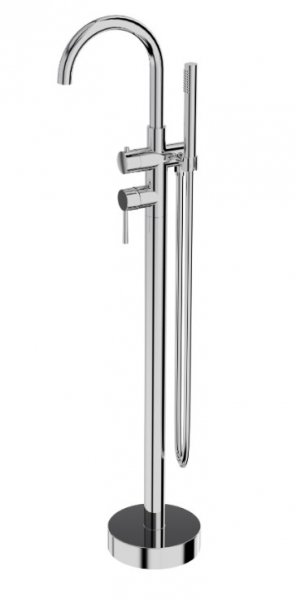 Lavita Bateria wannowa wolnostojąca okrągła Orion Chrome 5900378357186