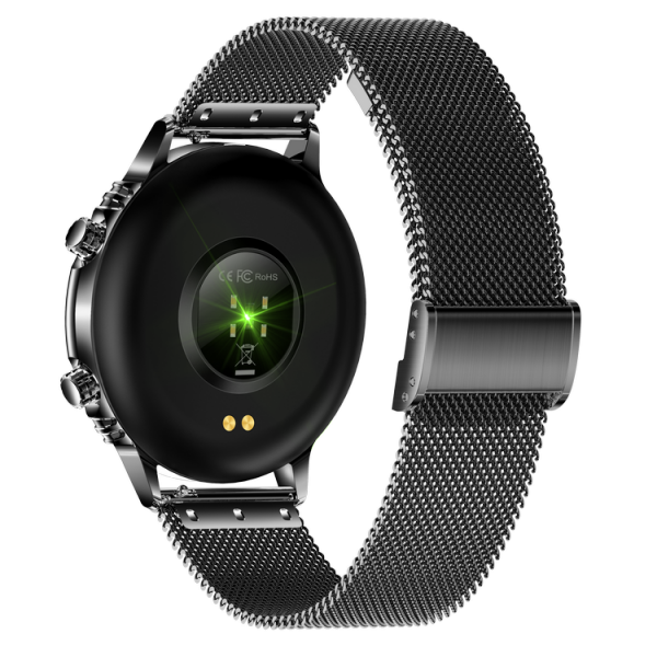 Smartwatch męski Farrot CF81 kroki puls ciśnienie bransoleta czarna