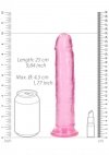 Straight Realistic Dildo with Suction Cup - 9'' / 23