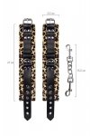 Anonymo handcuffs, PU leather, print, 27 cm