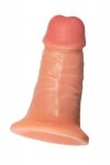 Realistic dildo Caliber 16/6 , PVC, flesh,  length 16cm, diameter 6cm