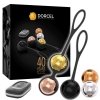 Kulki dopochwowe z wibracjami na pilota o różnej wadze, 5 szt. Training Balls