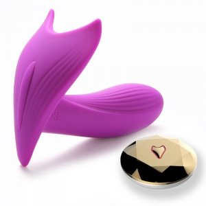 TESTER - Stymulator-Silicone Panty Vibrator USB 10 Function / Heating / Voice Control