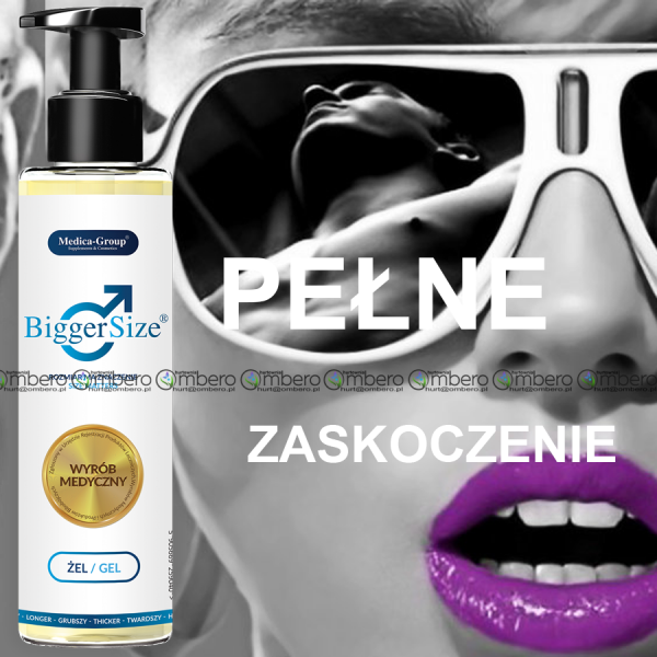 BiggerSize 150ml- żel na powiększenie i pogrubienie penisa