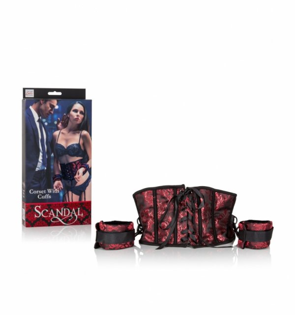 SCANDAL CORSET WITH CUFFS