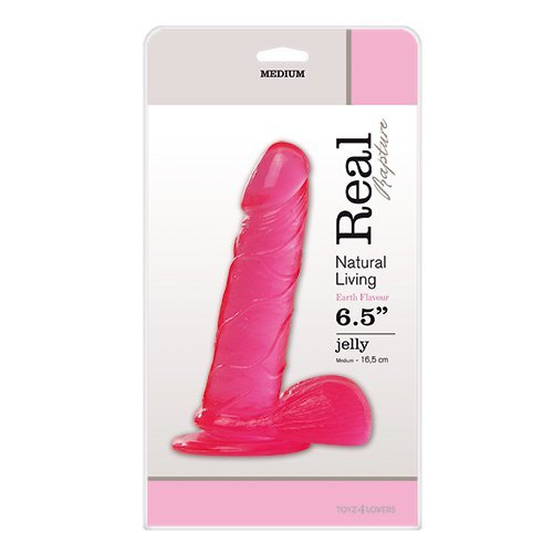 Dildo-JELLY DILDO REAL RAPTURE PINK 6,5&quot;&quot;&quot;&quot;&quot;&quot;&quot;&quot;