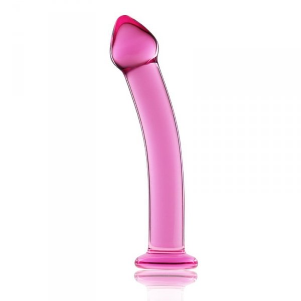 7.5&quot;&quot; Glass Romance Pink