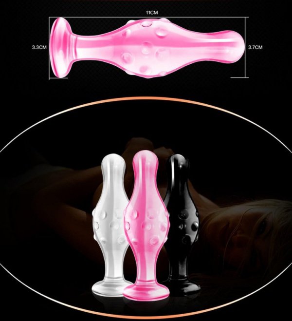 4.5&quot;&quot; Glass Romance Pink