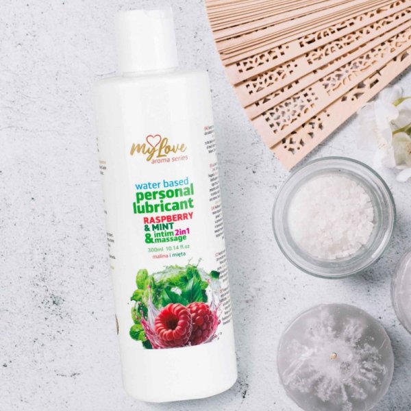 MyLove Aroma Series Intim&Massage 2in1 Raspberry & Mint 300ml