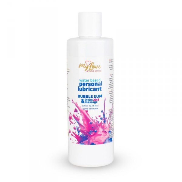 MyLove Aroma Series Intim&Massage 2in1 Bubble Gum 300ml