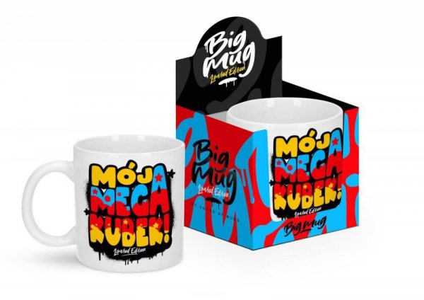BIG MUG - Kubek 800ml - Mój mega kubek