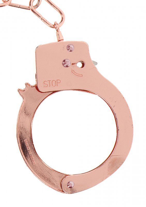 Metal Handcuffs Rose Gold