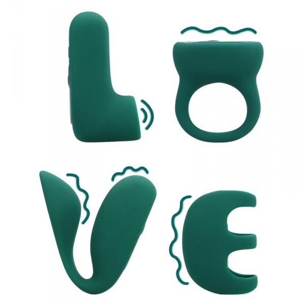 LOVE' (S)explore Set - Green Crystal