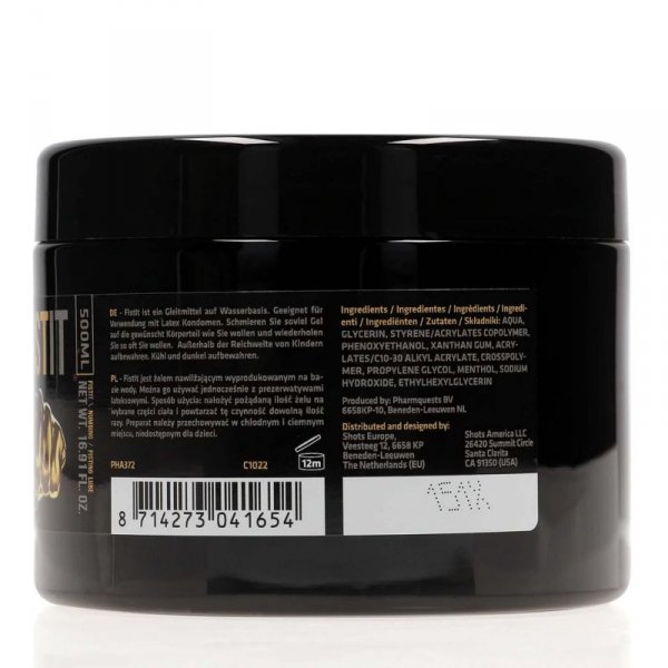 Numbing Lubricant - 500 ml