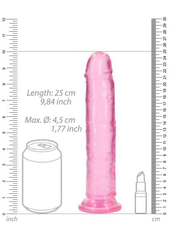 Straight Realistic Dildo with Suction Cup - 9&#039;&#039; / 23